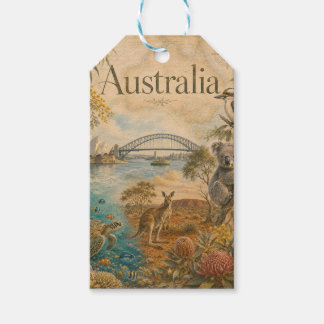 Australia for lovers of Australia Gift Tags