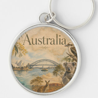 Australia for lovers of Australia Key Ring