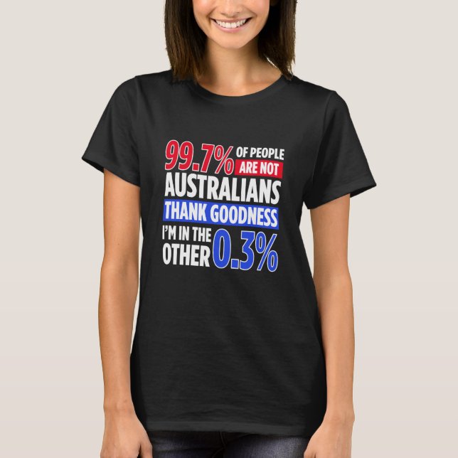 Australia For Proud Australian Aussie Australia Ro T-Shirt (Front)