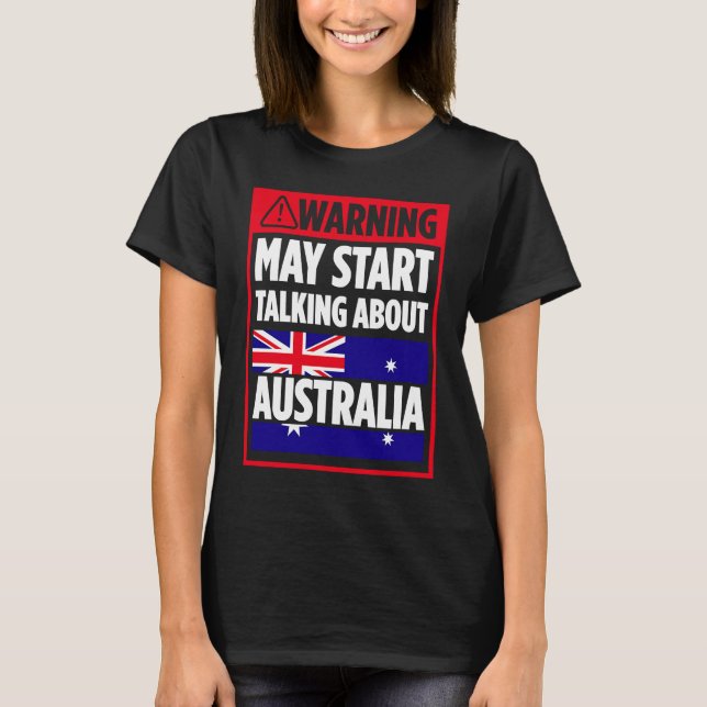 Australia For Proud Australian Aussie Australia Ro T-Shirt (Front)