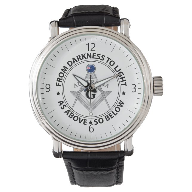 Australia freemasonry sign watch (Front)