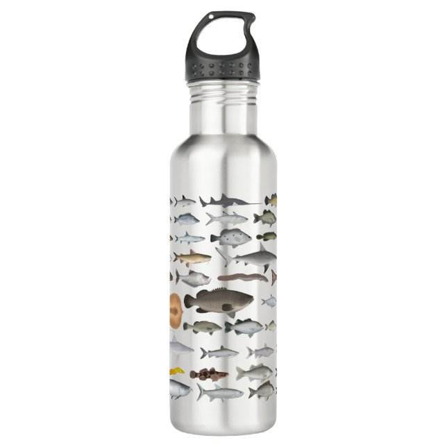 Australia Freshwater Fish Group 710 Ml Water Bottle (Front)