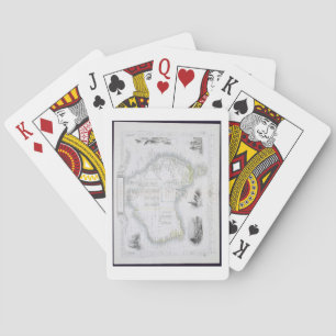 Australia, from a Series of World Maps published b Playing Cards
