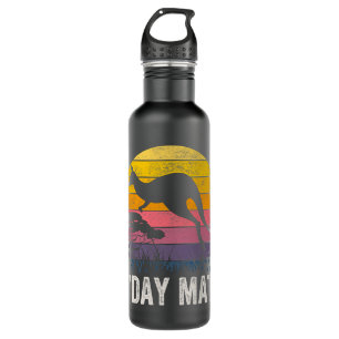 Australia G'day Mate Funny Kangaroo Australian Sym 710 Ml Water Bottle