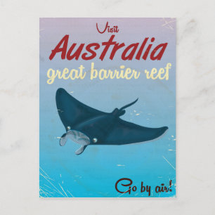 Australia Great barrier reef Postcard