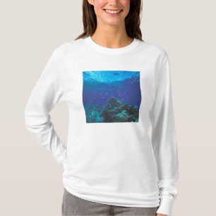 Australia, Great Barrier Reef. Swarming Purple T-Shirt