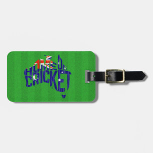 Australia Home of Cricket Custom Luggage Tag