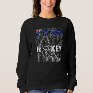 Australia Ice Hockey Fans  Australian Hockey Team  Sweatshirt