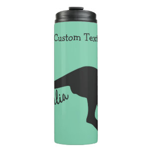 Australia Kangaroo custom text & colour tumbler