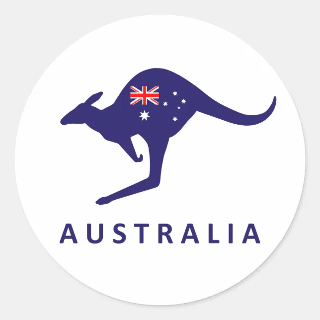 Made In Australia" Car Sticker Decal – Boxing Kangaroo & Flag Design, Vinyl, Glossy White - Foto 4