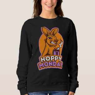 Australia Kangaroo  Late Sleeper Morning Group Sweatshirt