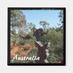 Australia - Kangaroo (Magnet) Magnet