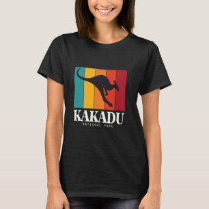 Australia Kangaroo Retro Kakadu National Park Souv T-Shirt
