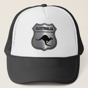 Australia Kangaroo Trucker Hat