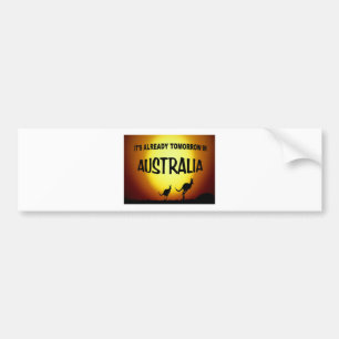AUSTRALIA KANGAROOS.jpg Bumper Sticker