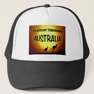 AUSTRALIA KANGAROOS.jpg Trucker Hat