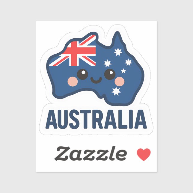 Australia Kawaii Fusion – Bold & Adorable (Sheet)