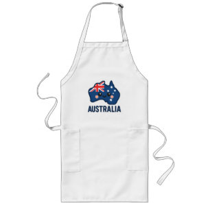 Australia Kawaii Fusion – Bold & Adorable Long Apron