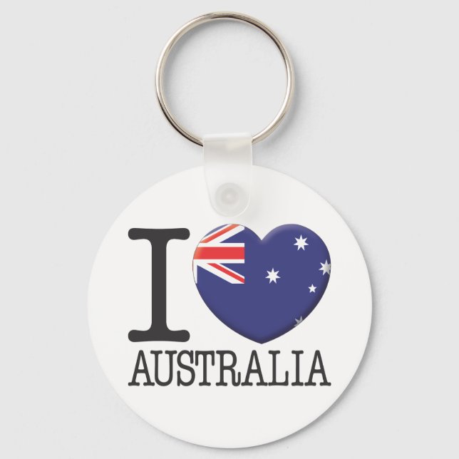 Australia Key Ring (Front)