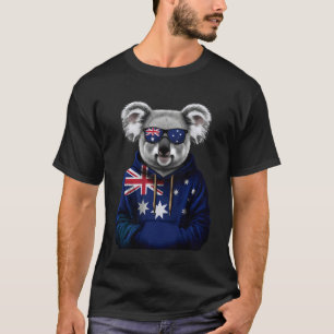Australia Koala Bear Australian Flag 1 T-Shirt