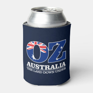 Australia "Land of OZ" Can Cooler