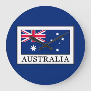 Australia Large Clock