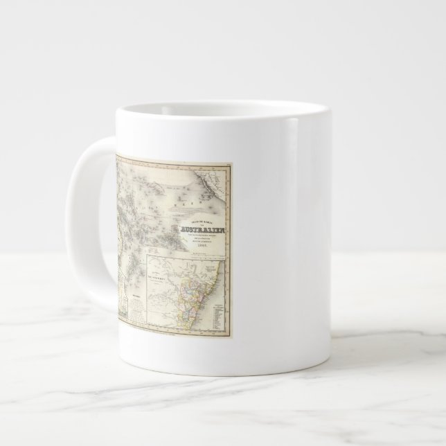Australia Large Coffee Mug (Front Left)