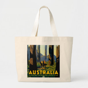 Australia Large Tote Bag