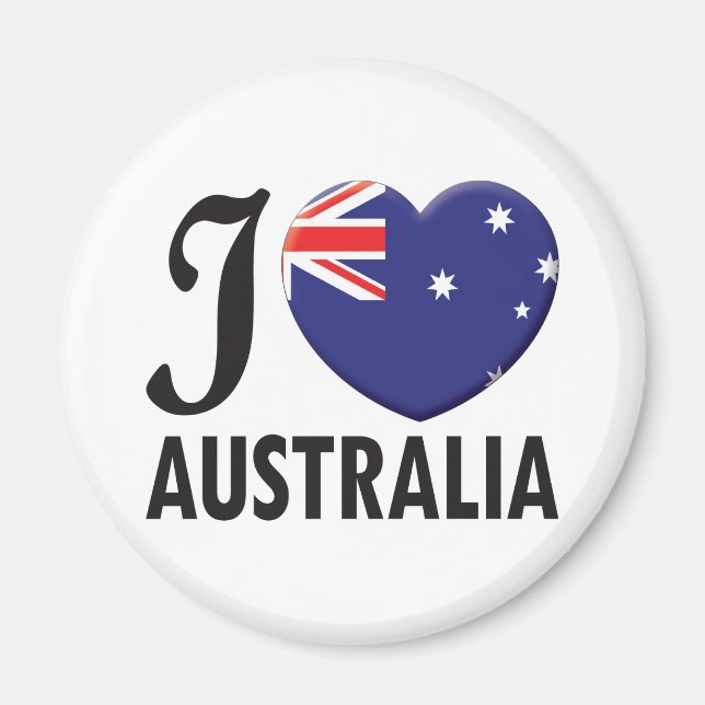 Australia Love Magnet (Front)