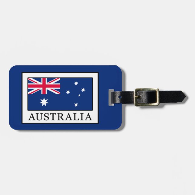 Australia Luggage Tag (Front Horizontal)