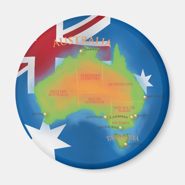Australia Magnet (Front)