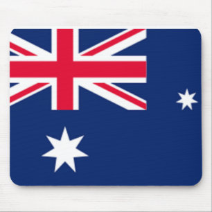 AUSTRALIA Map Australian Aussie Flag Gift Mouse Pad