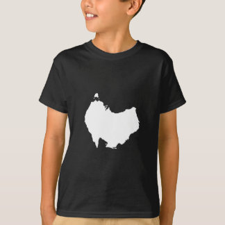Australia Map Down Under Visual Pun Humour T-Shirt