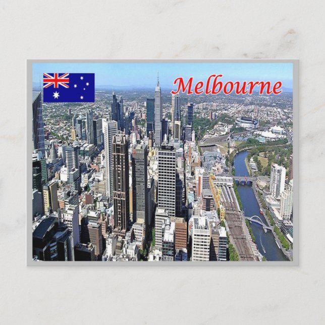 Australia - Melbourne City - Postcard (Front)