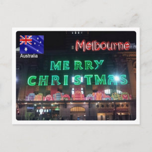 Australia - Melbourne - Flinders Street Postcard