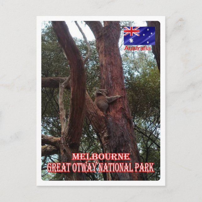 Australia - Melbourne  - Great Otway - Postcard (Front)