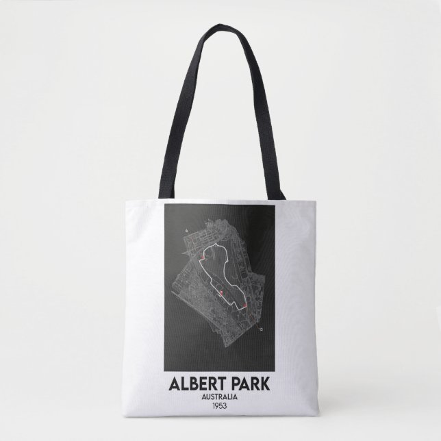 Australia MotoGP circuit map  Tote Bag (Front)