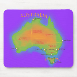 Australia Mouse Pad