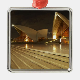 Australia, New South Wales, Sydney, Sydney Opera 2 Metal Ornament