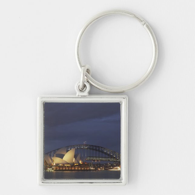 Australia, New South Wales, Sydney, Sydney Opera 3 Key Ring (Front)