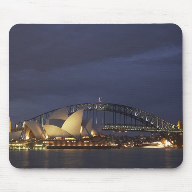 Australia, New South Wales, Sydney, Sydney Opera 3 Mouse Pad (Front)
