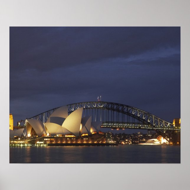Australia, New South Wales, Sydney, Sydney Opera 3 Poster (Front)