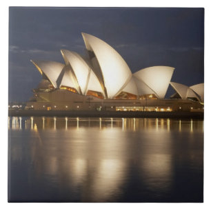 Australia, New South Wales, Sydney, Sydney Opera 4 Ceramic Tile