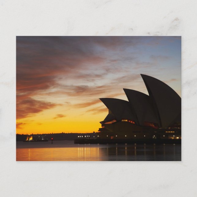 Australia, New South Wales, Sydney, Sydney Opera Postcard (Front)
