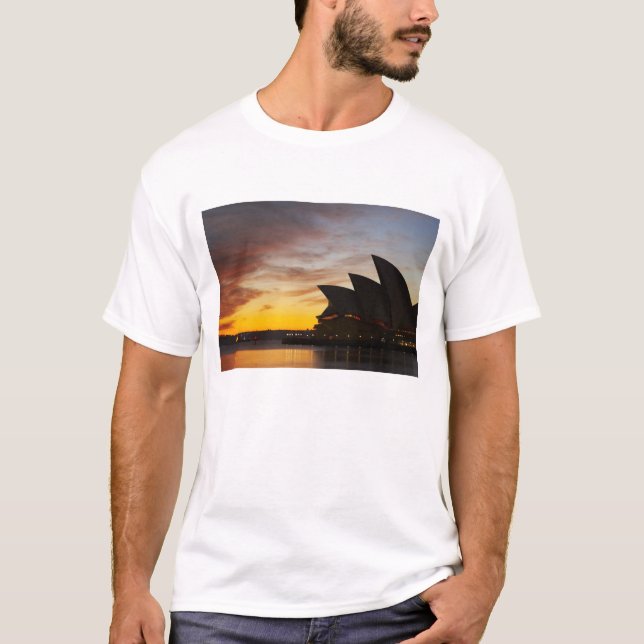 Australia, New South Wales, Sydney, Sydney Opera T-Shirt (Front)