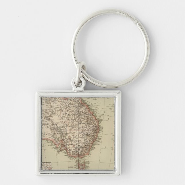 Australia, New Zealand Key Ring (Front)