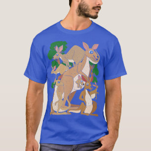 Australia Outback Marsupial Animal Kangaroo T-Shirt