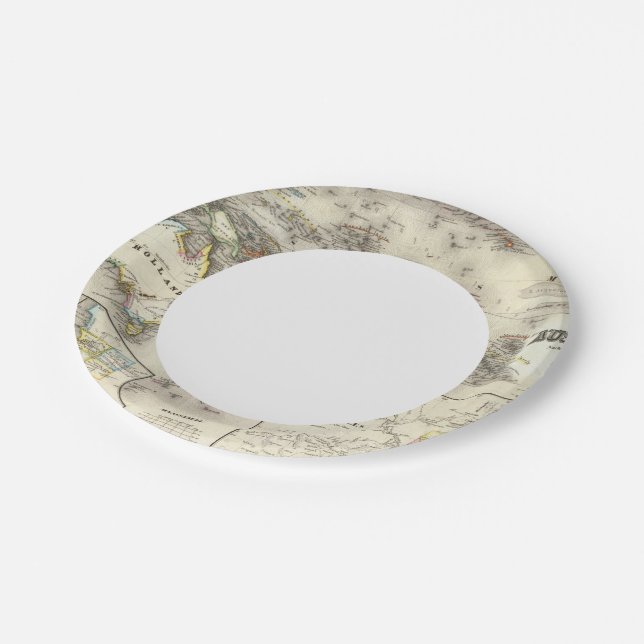 Australia Paper Plate (Angled)