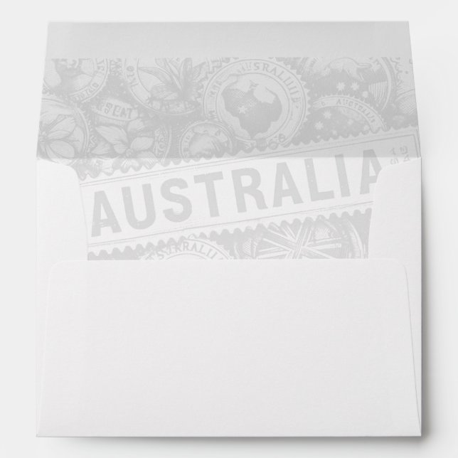 Australia Passport Envelope (Back (Bottom))