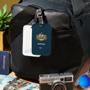 Australia passport phone case luggage tag